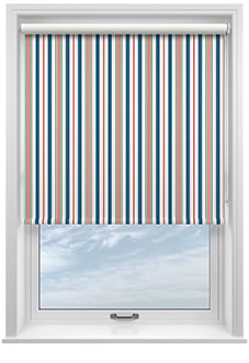 The British Stripe Co. George, Liverpool No.1 - Twist&Fit Roller Blind